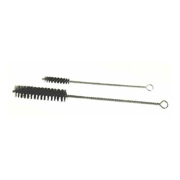 1/2" D .006" Fill 3" Length Single Spiral Brush w Ring Handle CS